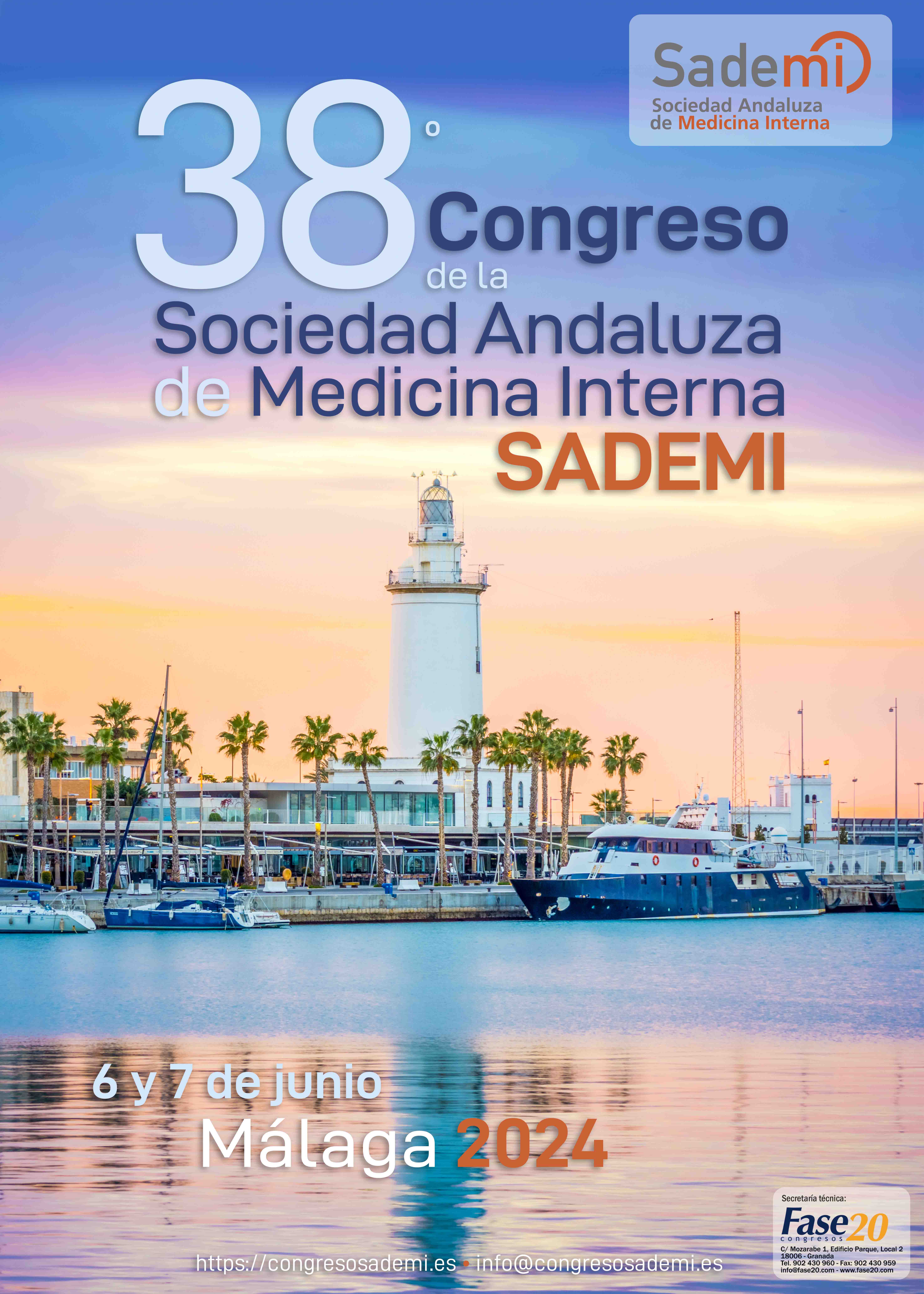 38º Congreso SADEMI, Málaga 6 y 7 de junio de 2024